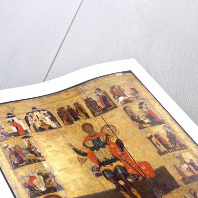 Saint Nicetas the Goth, 16th century by Russian icon