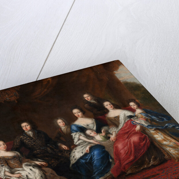 The Family of Charles XI of Sweden with relatives from the Duchy of Holstein-Gottorp, 1691 by David Klöcker Ehrenstrahl