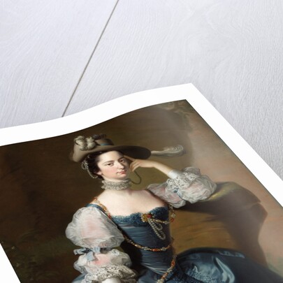 Portrait of Margaret, Lady Oxenden, c. 1755 by Thomas Hudson