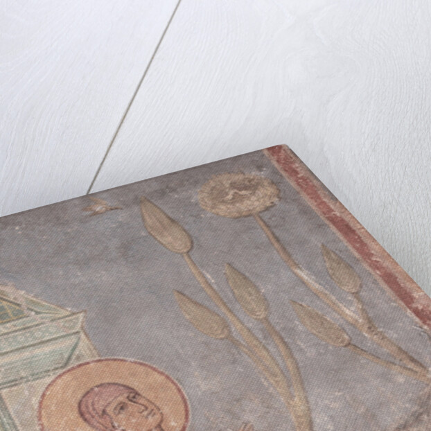 Saint Anne Praying, 12th century by Ancient Russian frescos