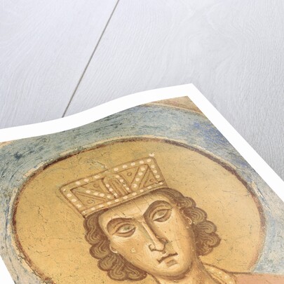 King Solomon, 12th century by Ancient Russian frescos