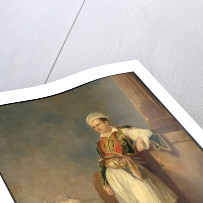 Portrait of the poet Lord George Noel Byron, 1830 by Anonymous