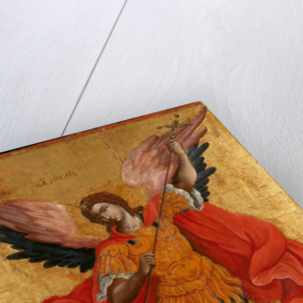 The Archangel Michael, Second Half of the 17th cen by Theodore Poulakis
