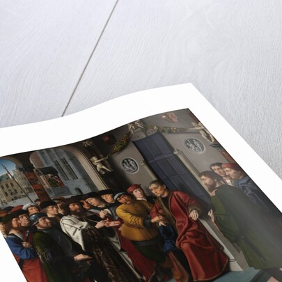 The Judgment of Cambyses (left panel), 1498 by Gerard David