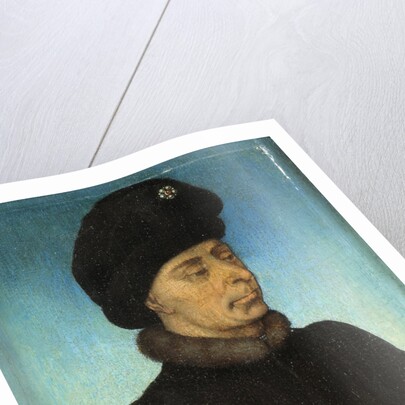 Portrait of John the Fearless, Duke of Burgundy, Mid of the 15th cen by Netherlandish master