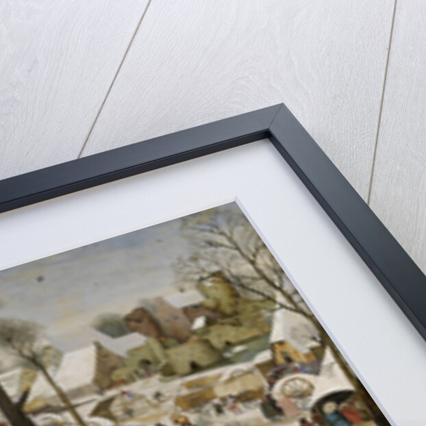 The Census at Bethlehem (The Numbering at Bethlehem), First third of 17th cen by Pieter Brueghel the Younger