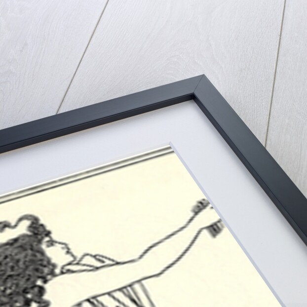 Apollo pursuing Daphne, 1896 by Aubrey Beardsley