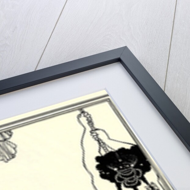 Two Athenian women in distress. Illustration for The Lysistrata of Aristophanes, 1896 by Aubrey Beardsley