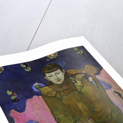 Portrait of Vaiite (Jeanne) Goupil, 1896 by Paul Eugéne Henri Gauguin