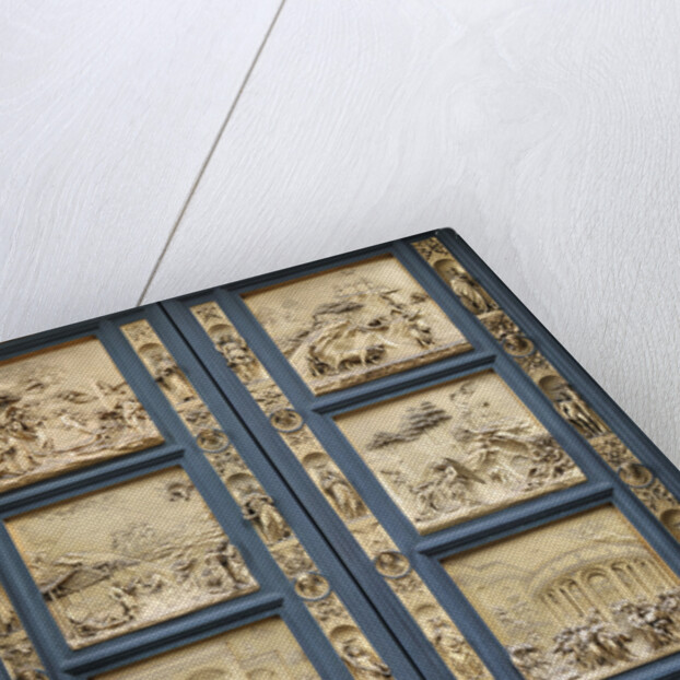 The Gates of Paradise in the Florence Baptistry (Copy), 1425-1452 by Lorenzo Ghiberti