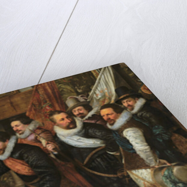 Reception of the civic guard at the Saint Sebastian range by the municipality of The Hague, 1618 by Jan Anthonisz van Ravesteyn