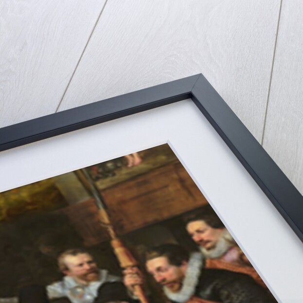 Reception of the civic guard at the Saint Sebastian range by the municipality of The Hague, 1618 by Jan Anthonisz van Ravesteyn