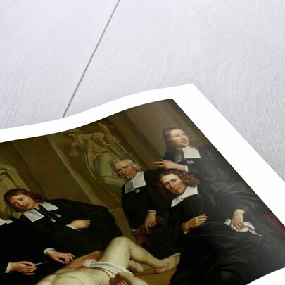 The Anatomy Lesson of Dr. Frederik Ruysch, 1670 by Adriaen Backer