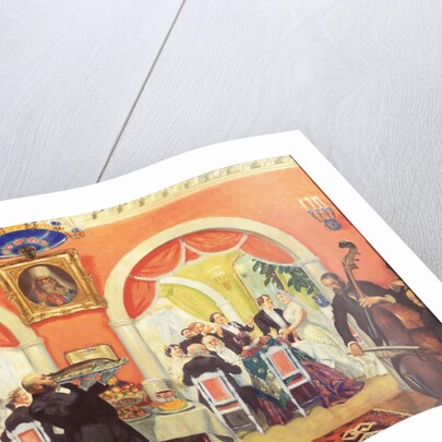 The Wedding Feast, 1917 by Boris Michaylovich Kustodiev