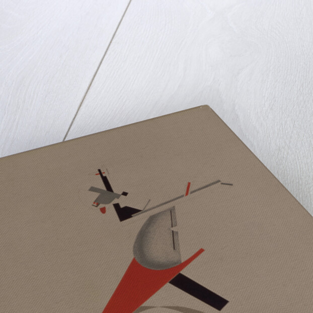 Ruffian. Figurine for the opera Victory over the sun by A. Kruchenykh, 1920-1921 by El Lissitzky