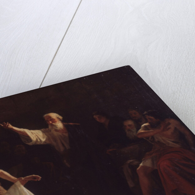 The Punishment of Ananias and Sapphira, 1865 by Alexei Alexeyevich Harlamov