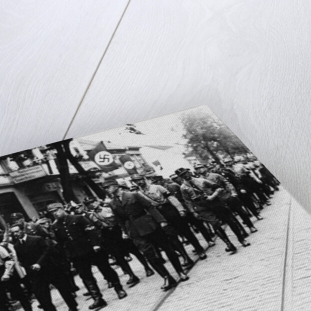 Propagandistically staged funeral procession with prominent National Socialists in Berlin-Köpenick o by Anonymous