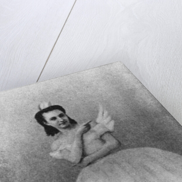 Anna Sobeshchanskaya as Odette in the Ballet Swan Lake, Moscow, 1877 by Anonymous