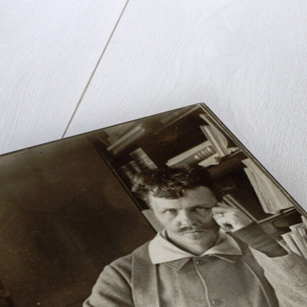 Self-Portrait by August Strindberg