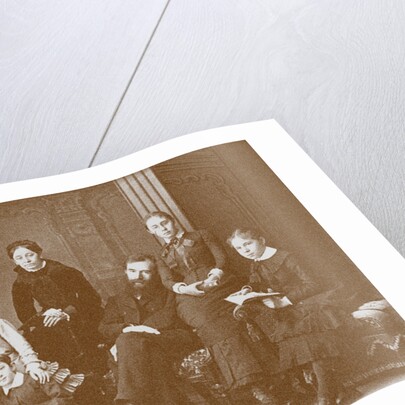 The Family of the collector, patron and founder of the gallery Pavel Tretyakov by Anonymous
