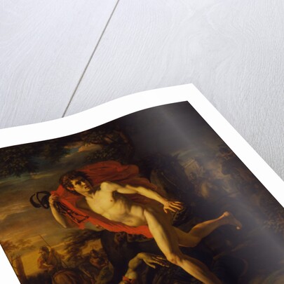 The heroic deed of a young Man in Kiev in the year 968 by Andrei Ivanovich Ivanov