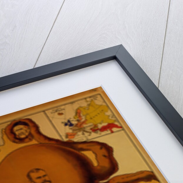 John Bull and his Friends. A Serio-Comic Map of Europe by Fred W. Rose