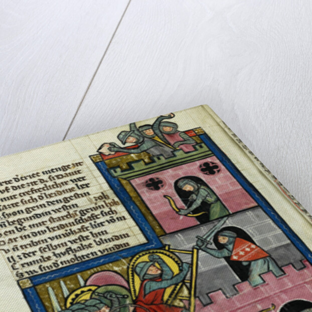 Taking a Castle in Jerusalem by Master of the Chronicle of the World