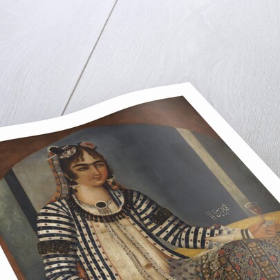 Portrait of a Lady by Mirza Baba