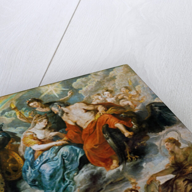 The Meeting of Marie de Medici and Henry IV at Lyons (The Marie de Medici Cycle) by Pieter Paul Rubens