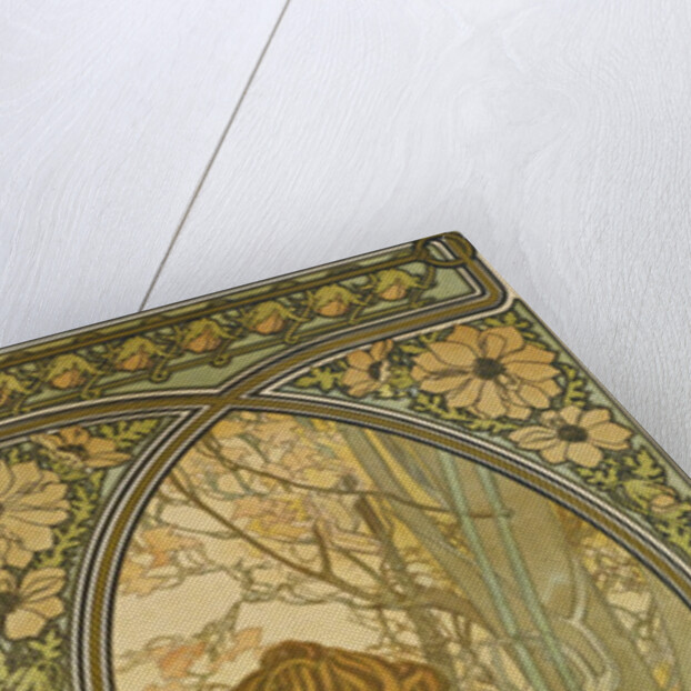 The Times of the Day: Evening dream by Alfons Marie Mucha