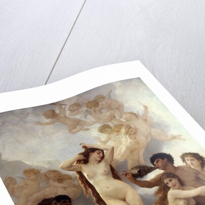 The Birth of Venus by William-Adolphe Bouguereau