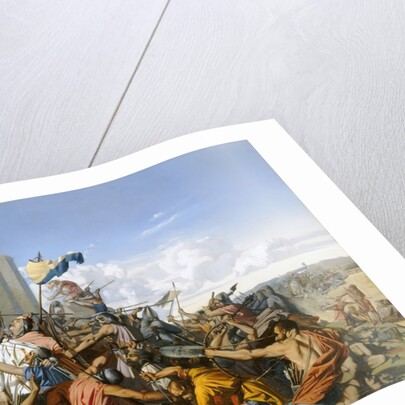 Death of Robert le Fort in the Battle of Brissarthe, 866 by Henri Lehmann