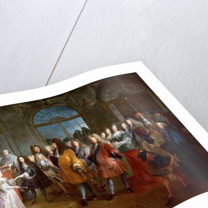 Marriage of Louis of France, Duke of Burgundy, and Marie Adelaide of Savoy, 7 December 1697 by Antoine Dieu