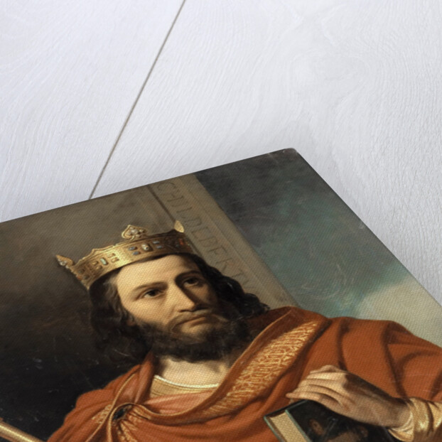 Childebert I, King of the Franks by Jean Louis Bézard