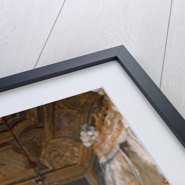 Marie Antoinette playing the harp by Jean-Baptiste André Gautier Dagoty