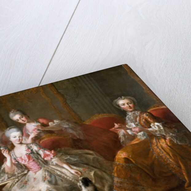 The Cup of Chocolate (The Penthièvre family) by Jean-Baptiste Charpentier