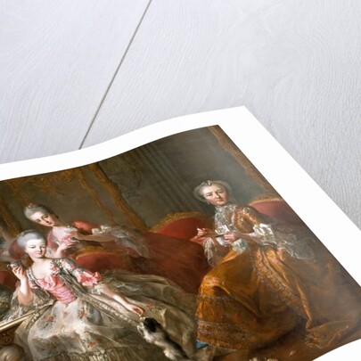 The Cup of Chocolate (The Penthièvre family) by Jean-Baptiste Charpentier