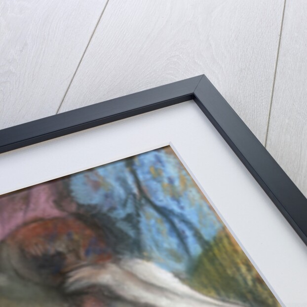 Woman Combing Her Hair by Edgar Degas