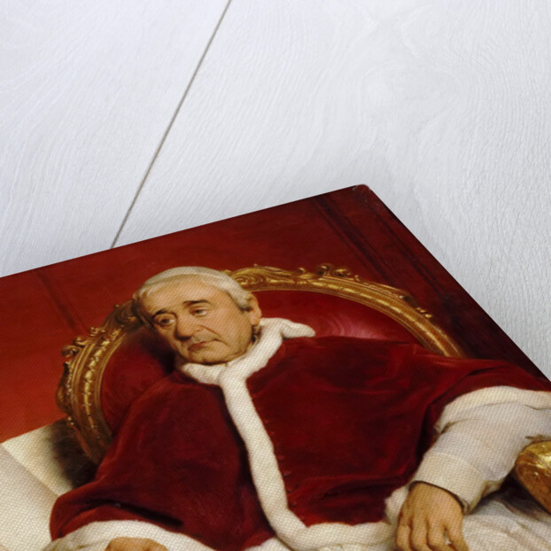 Portrait of Pope Gregory XVI by Paul Hippolyte Delaroche
