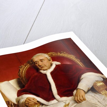 Portrait of Pope Gregory XVI by Paul Hippolyte Delaroche