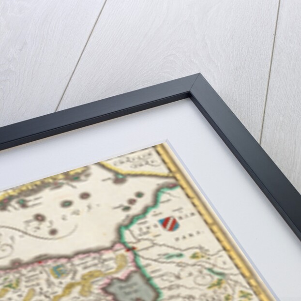 Livonia Map, Vulgo Lyefland, Atlas Maior by Joan Blaeu