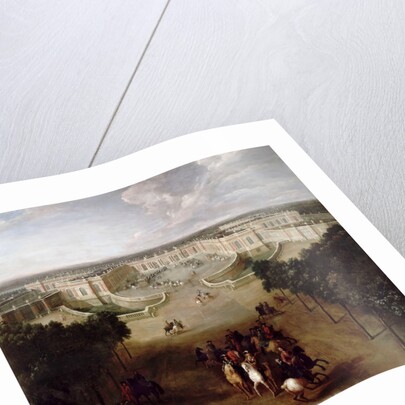 View of the Grand Trianon from the Avenue by Pierre-Denis II Martin