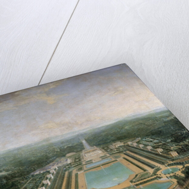 General view of the chateau and gardens at Marly, around 1724 by Pierre-Denis II Martin