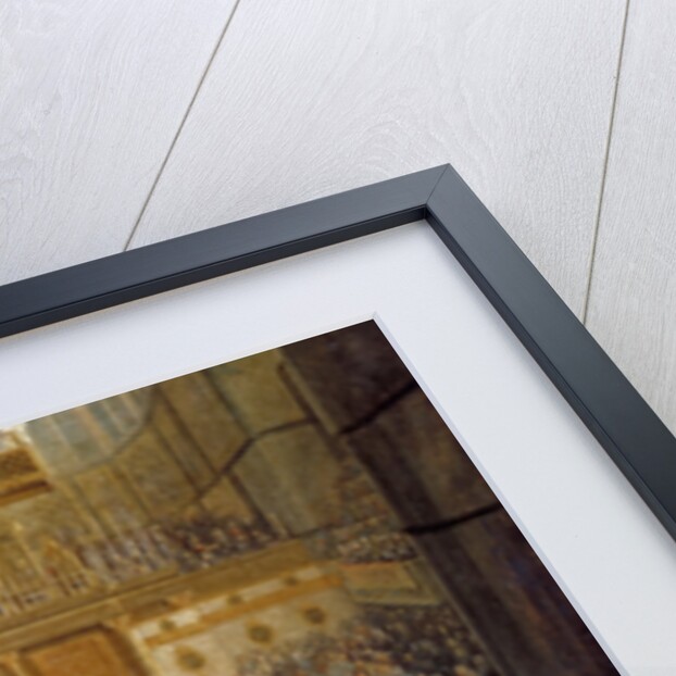 The coronation of Louis XV in the Rheims Cathedral, 25 October 1722 by Pierre-Denis II Martin