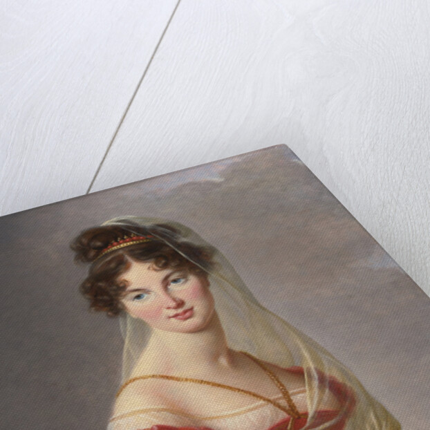 Portrait of Aglae Angelique Gabrielle de Gramont, wife of General Alexander Lvovich Davy by Marie Louise Elisabeth Vigée-Lebrun