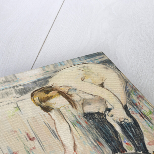 Femme au tub by Édouard Manet