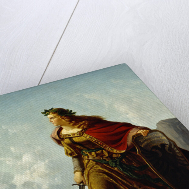 Germania at the Watch on the Rhine by Lorenz Clasen