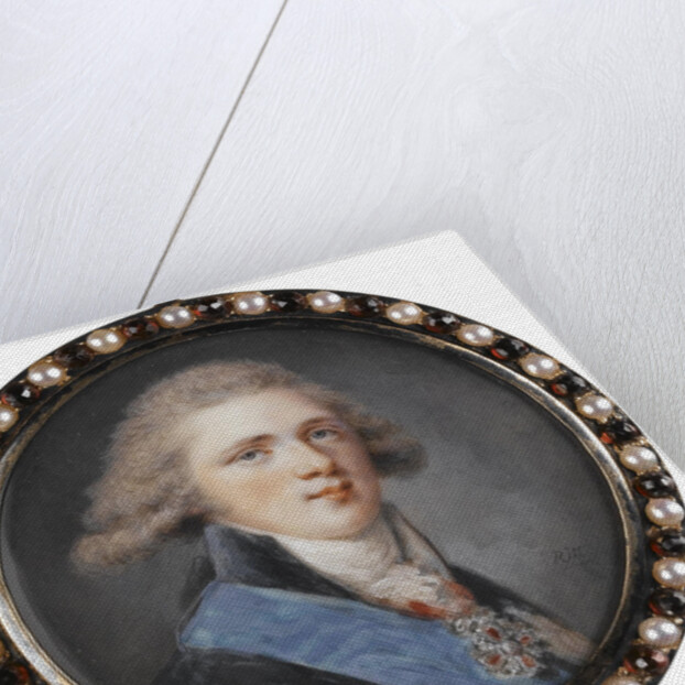 Portrait of Grand Duke Alexander Pavlovich of Russia by Augustin Christian Ritt