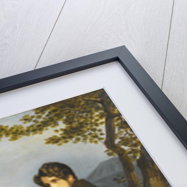 Duke Maximilian Joseph in Bavaria and Ludovika of Bavaria at Schloss Tegernsee by Joseph Karl Stieler