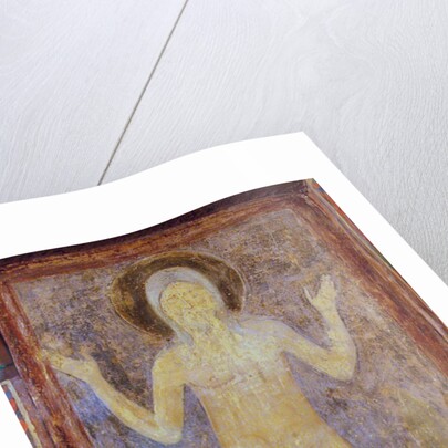 Saint Onuphrius by Ancient Russian frescos